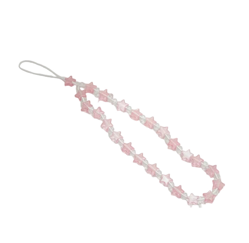 Pink Star Link Phone Charm