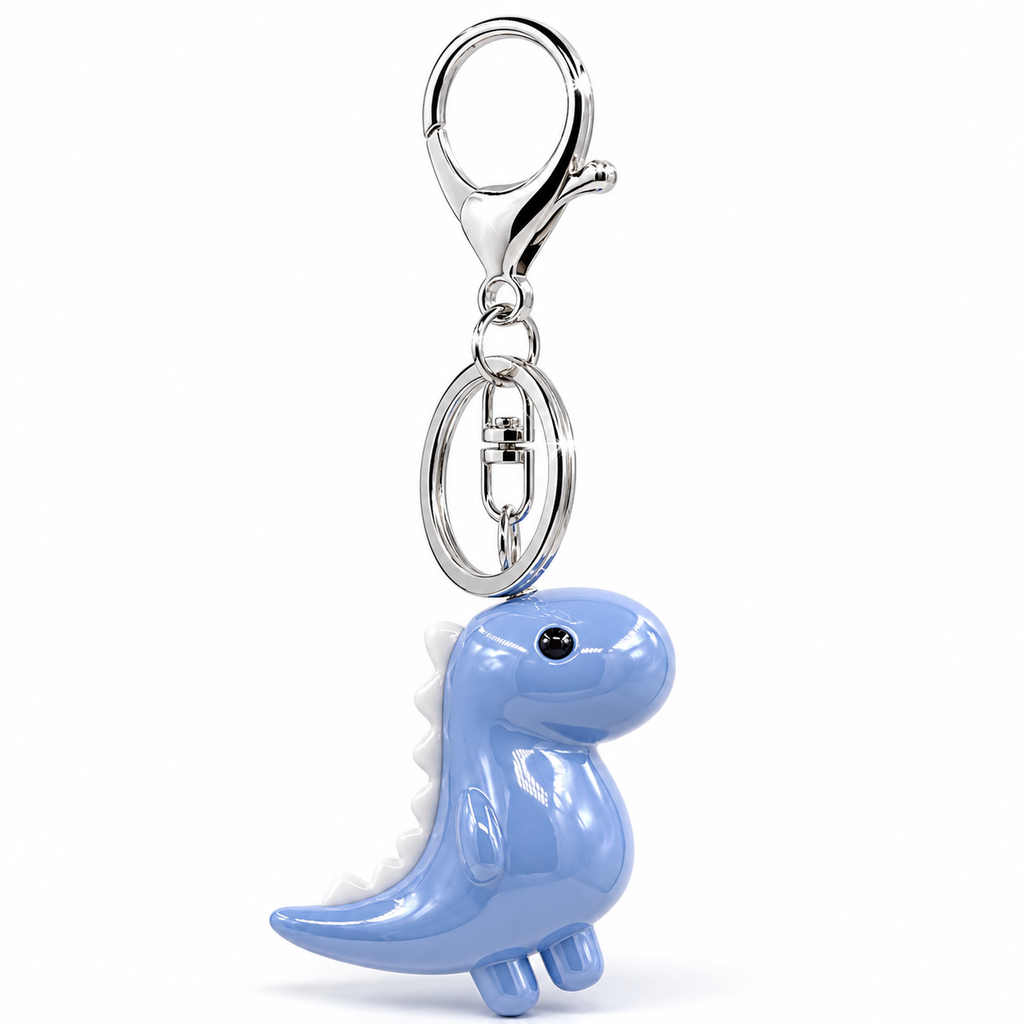 Dino Blue Bag Charm