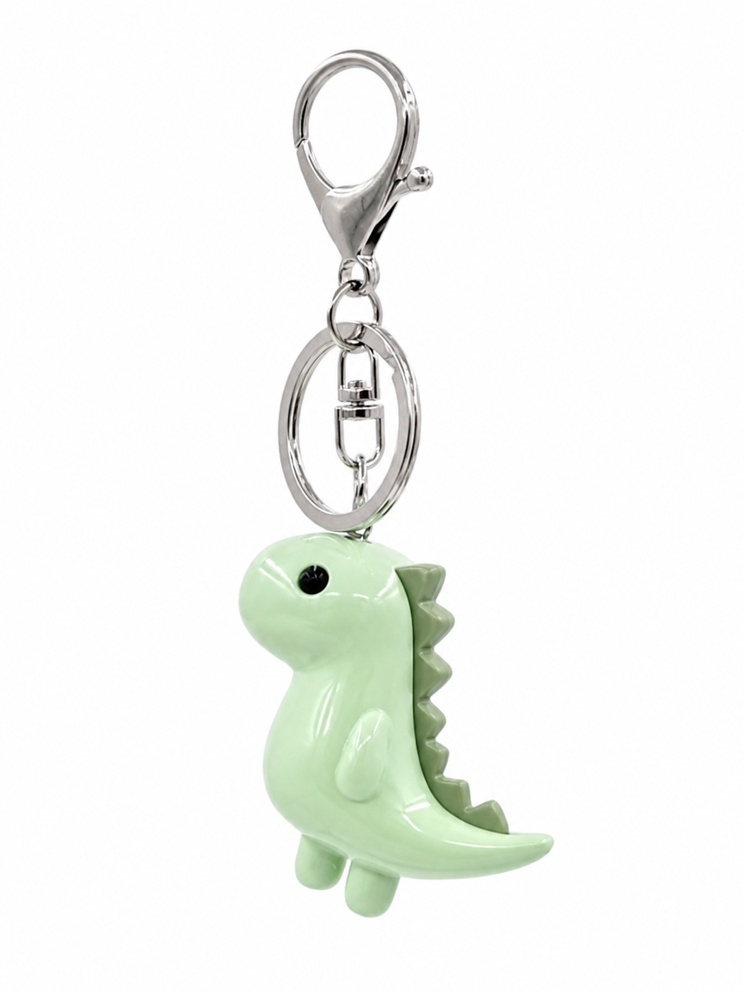 Dino Green Bag Charm