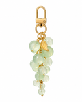 Green Grape Cluster Bag Charm