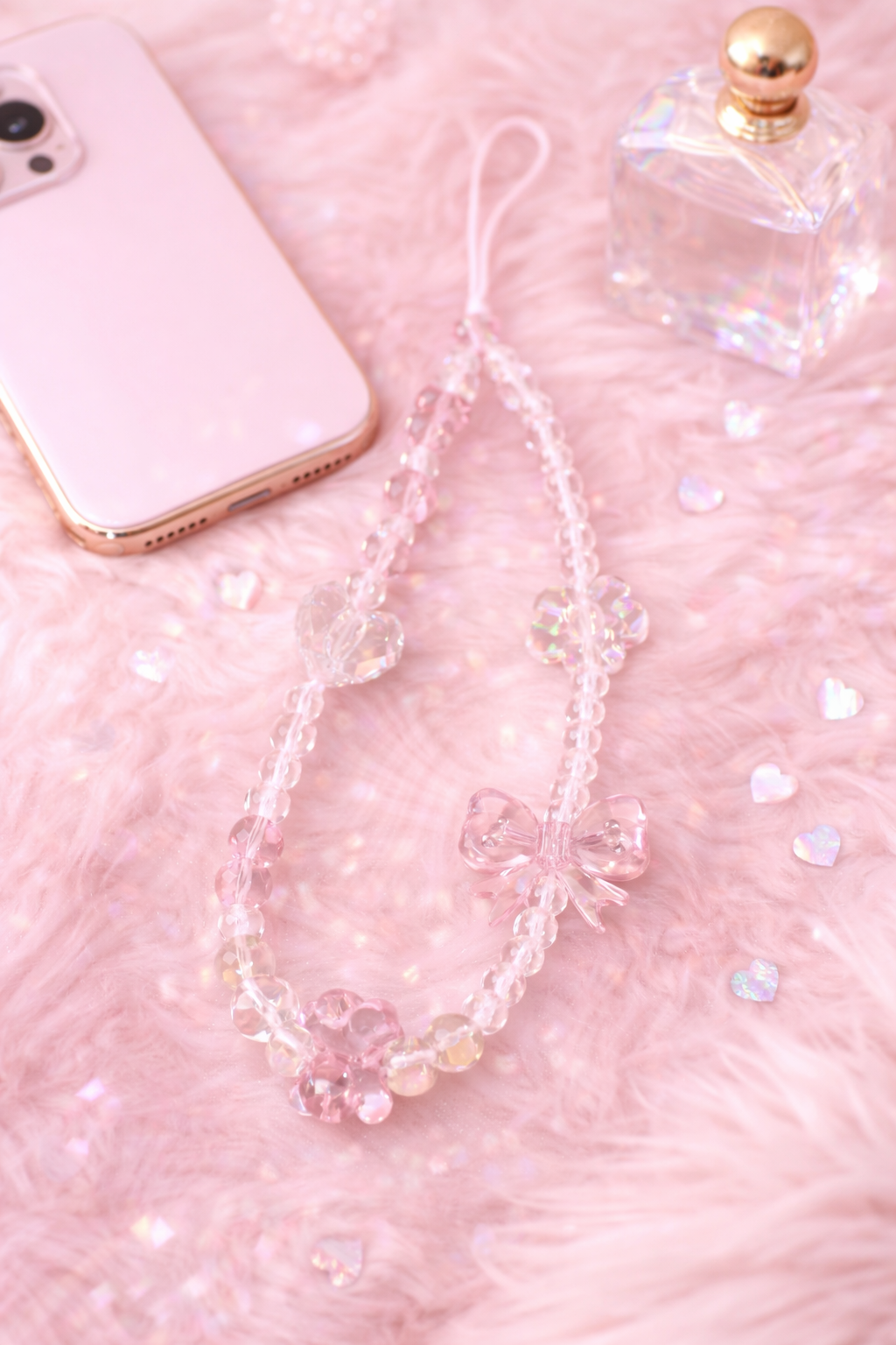 Lux Bear N Bow Phone Charm