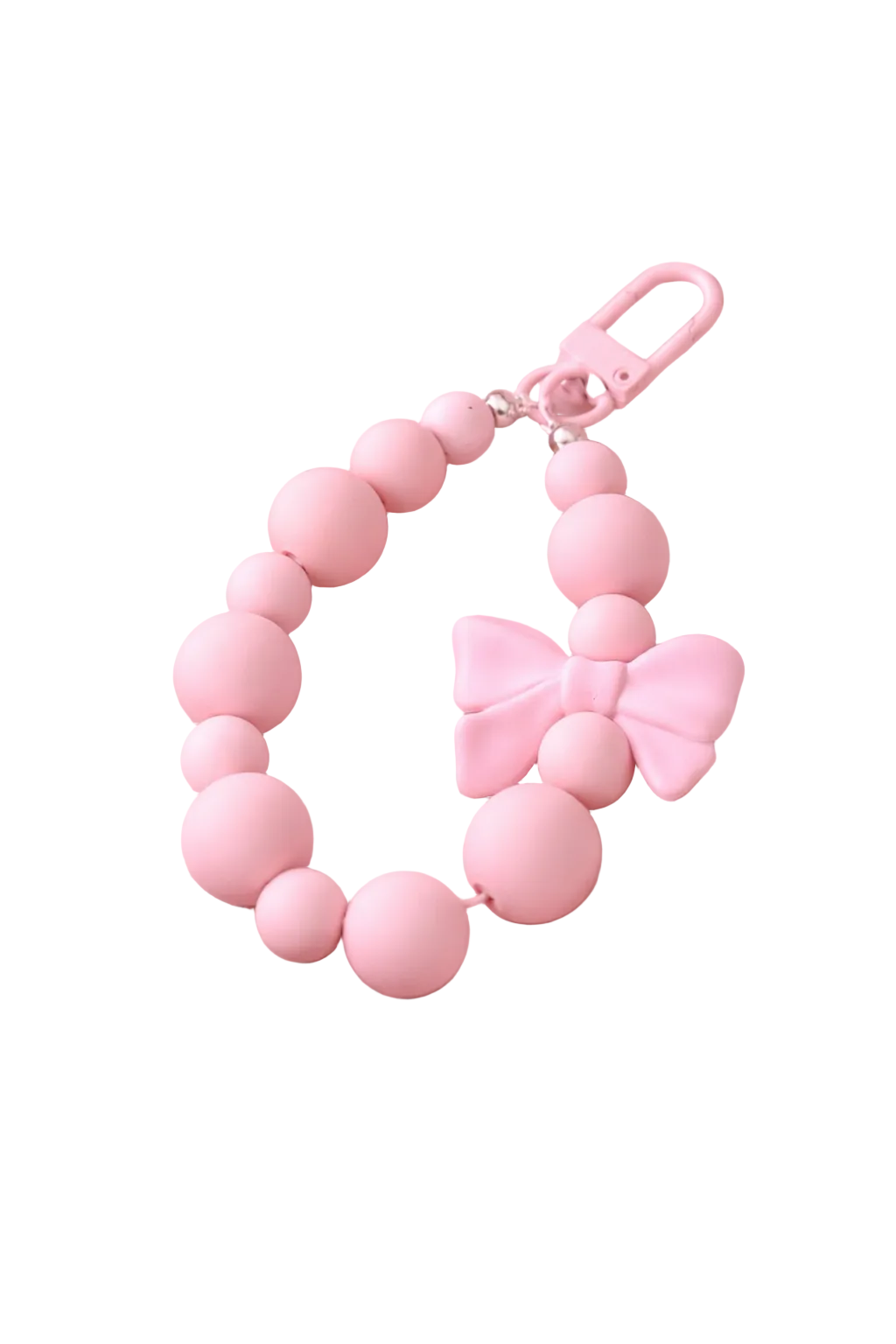 PINK BOW BAG CHARM